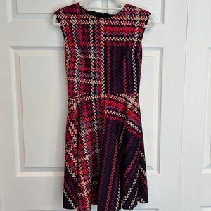 Donna Morgan Abstract Print Dress